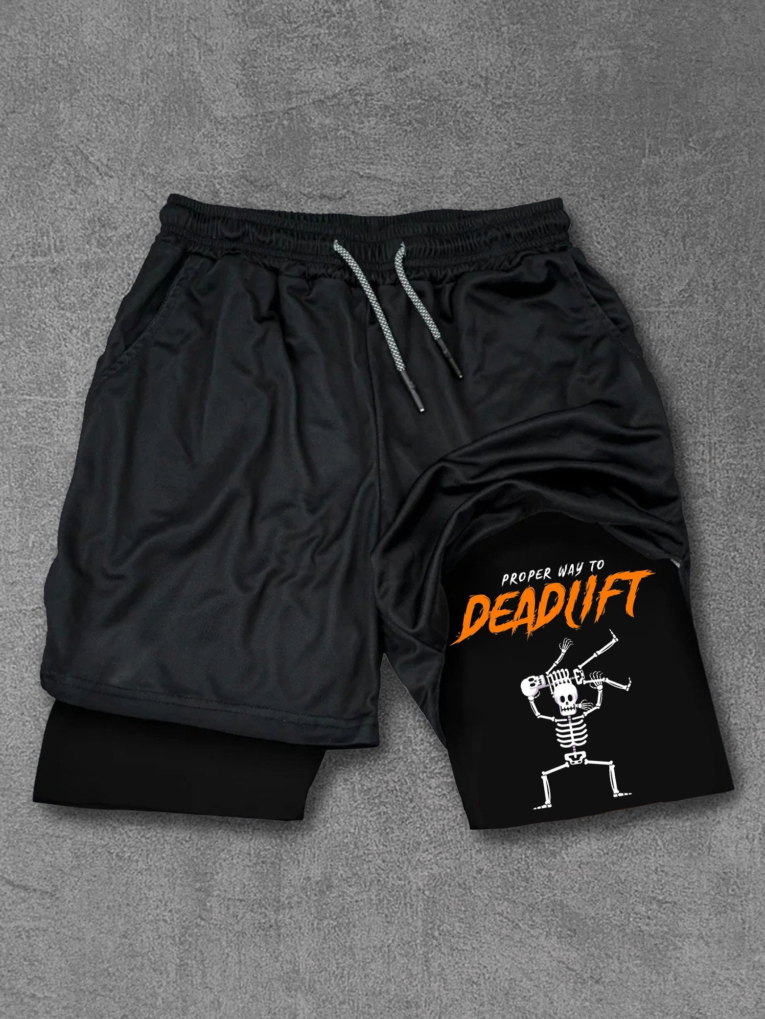 proper way to deadlift Performance Training Shorts