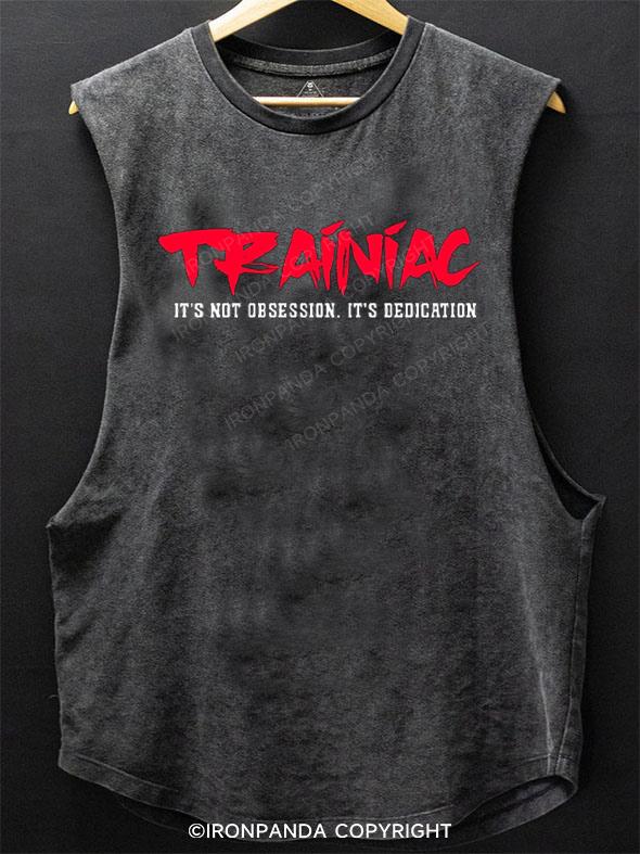 Trainiac SCOOP BOTTOM COTTON TANK