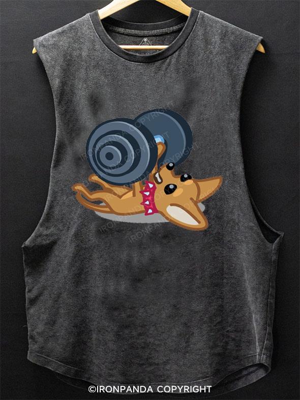 Chiwawa Dog SCOOP BOTTOM COTTON TANK