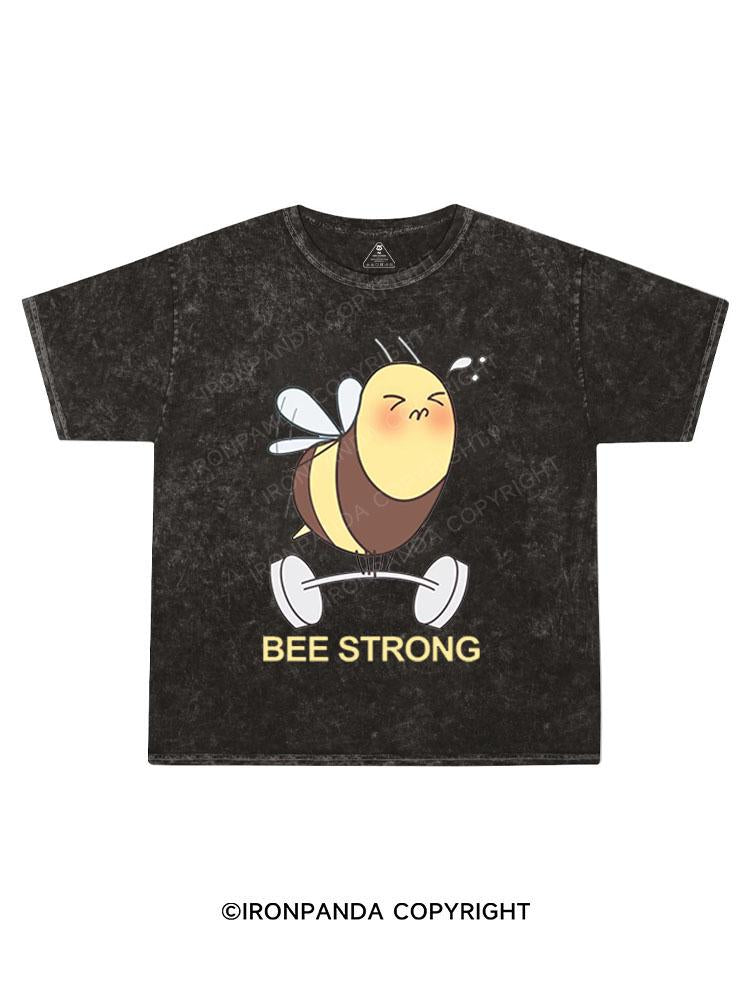 BEE STRONG Kids Washed T-Shirt