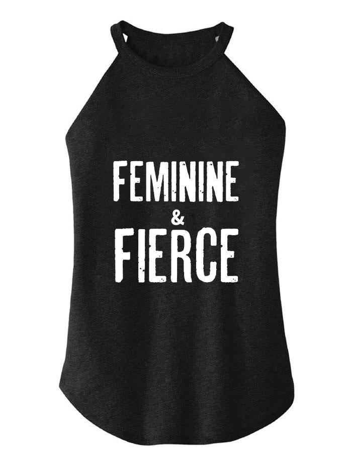 feminnie & fierce ROCKER COTTON TANK