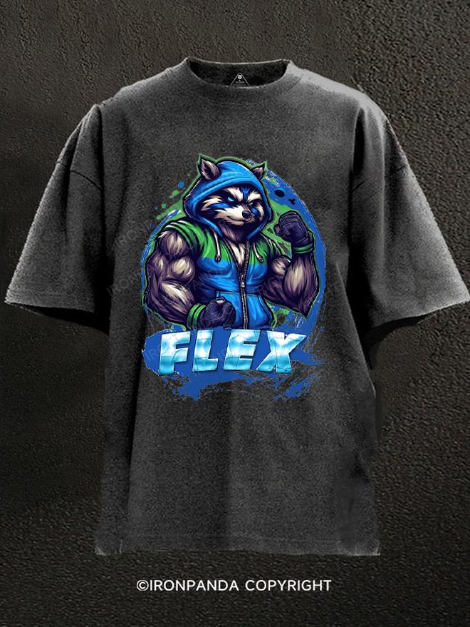 Flex Washed Gym Shirt