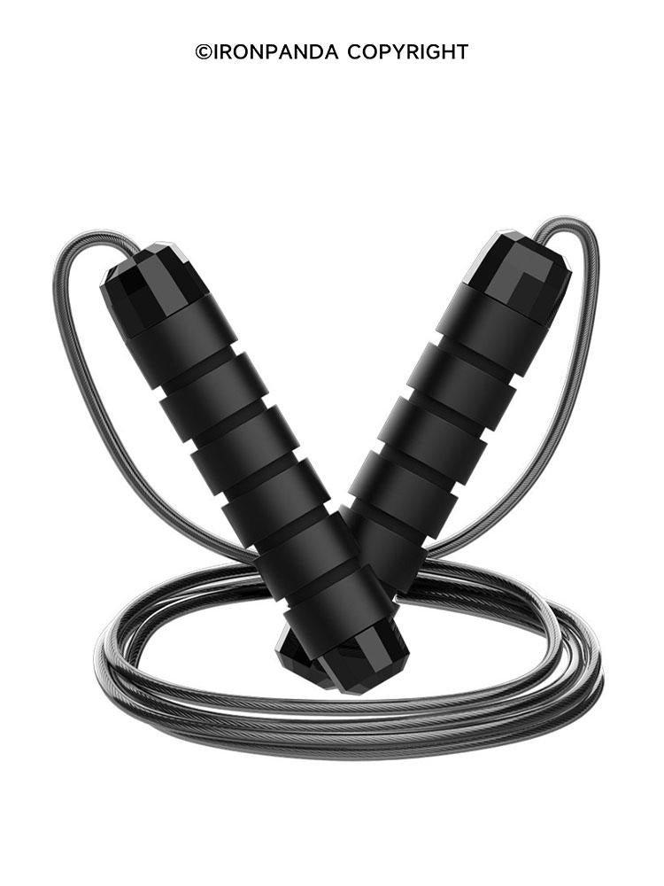 IronPanda Adjustable Steel Jump Rope