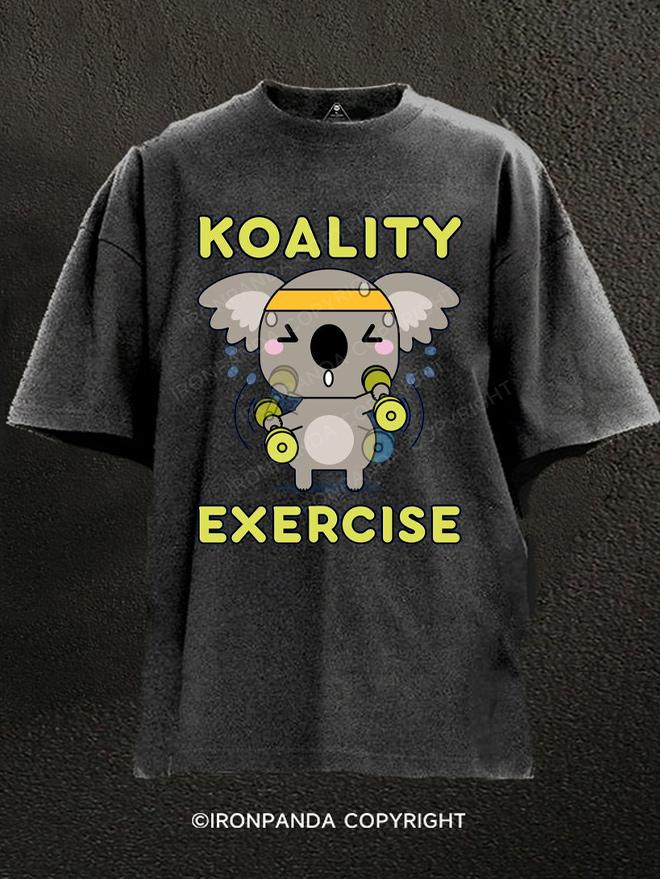 Koality Exercise Washed Gym Shirt