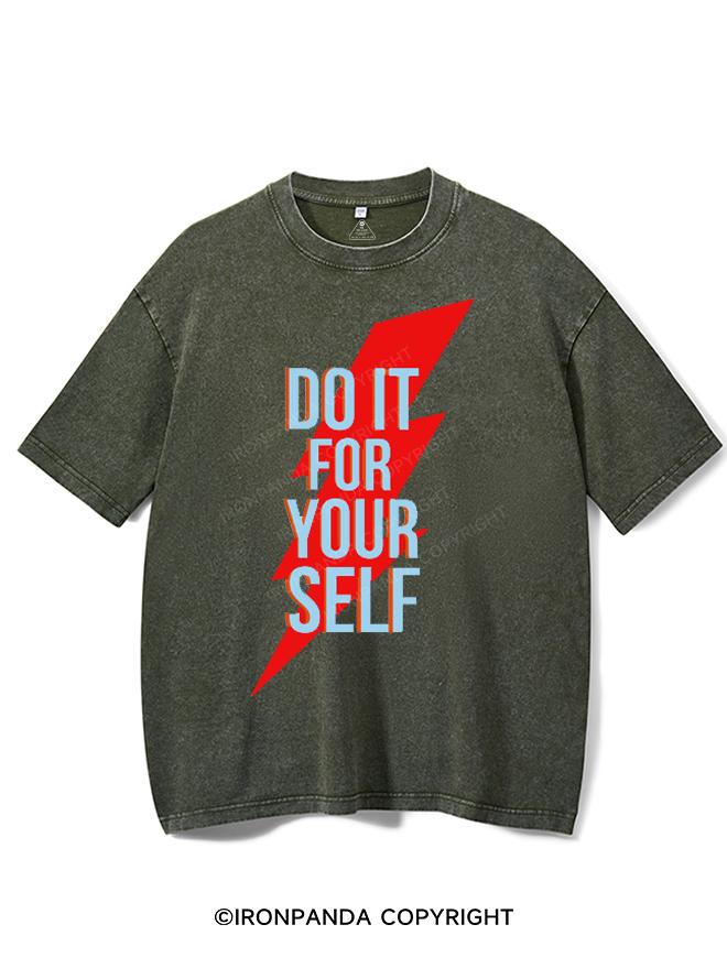 DO IT FOR YOURSELF VINTAGE GYM SHIRT