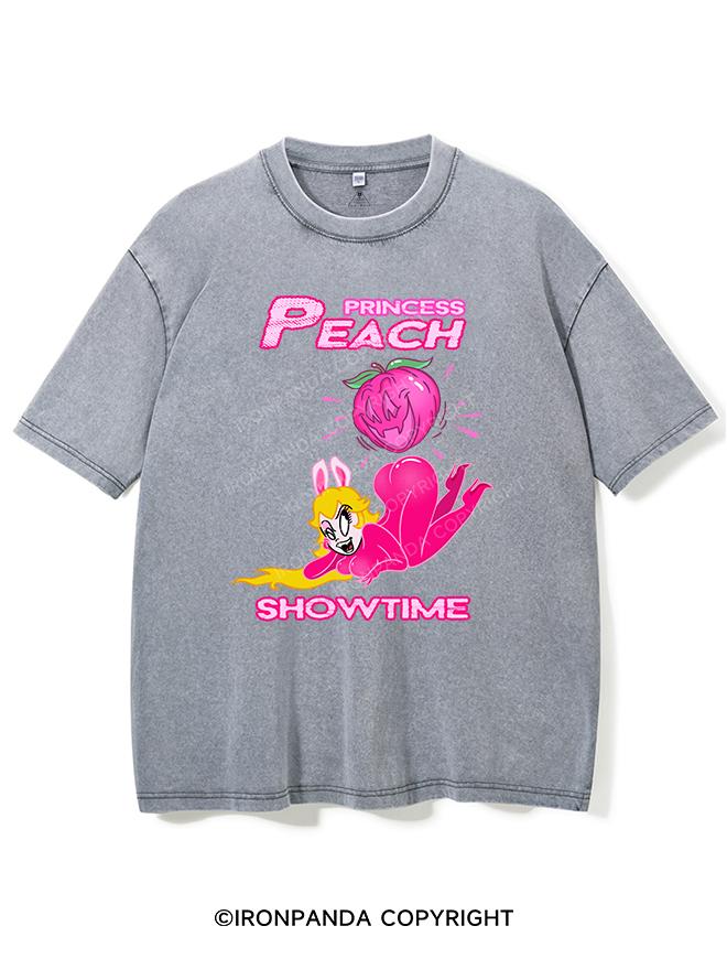 PRINCESS PEACH SHOWTIME VINTAGE GYM SHIRT