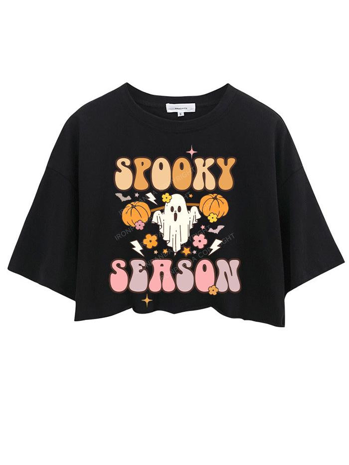 SPOOKY SEASON CROP TOPS