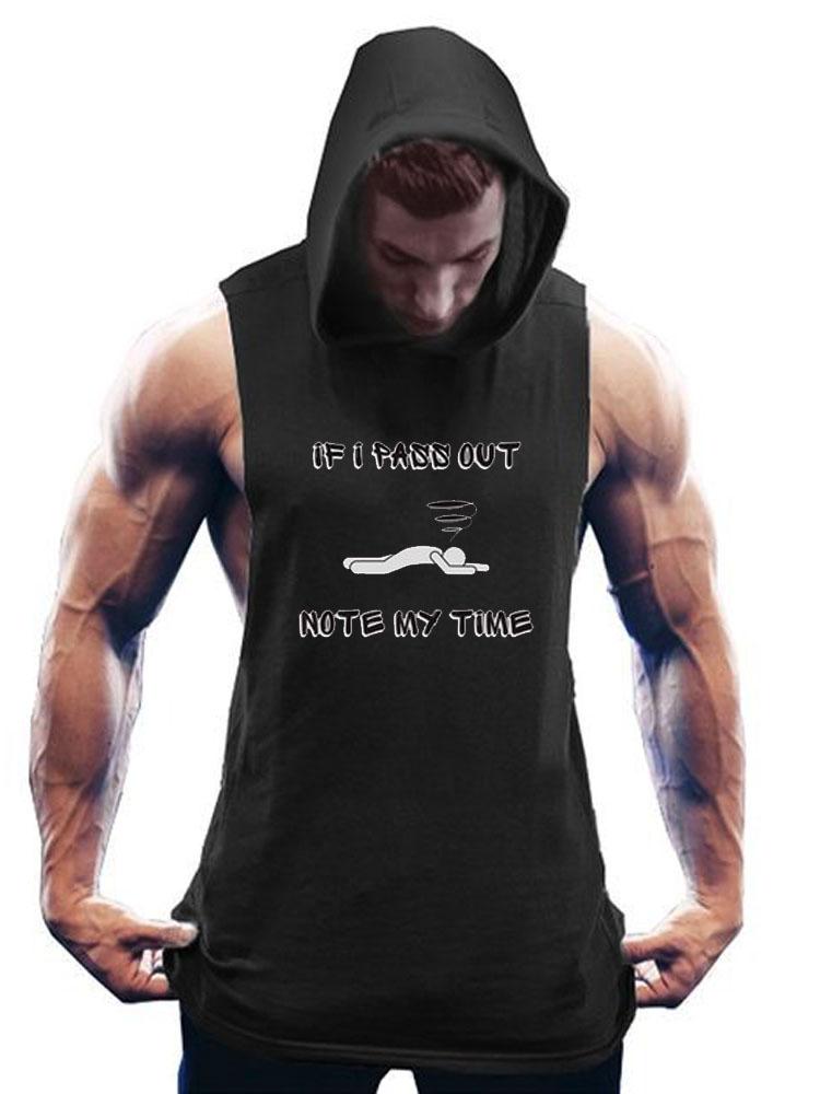 Gym Lifting Hooded Tank