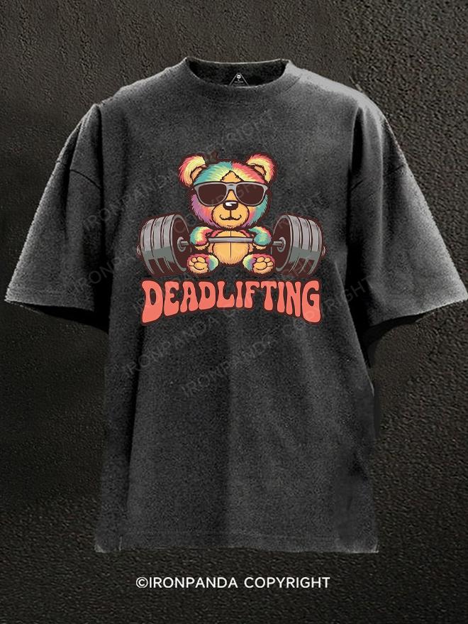 Deadlifting Washed Gym Shirt