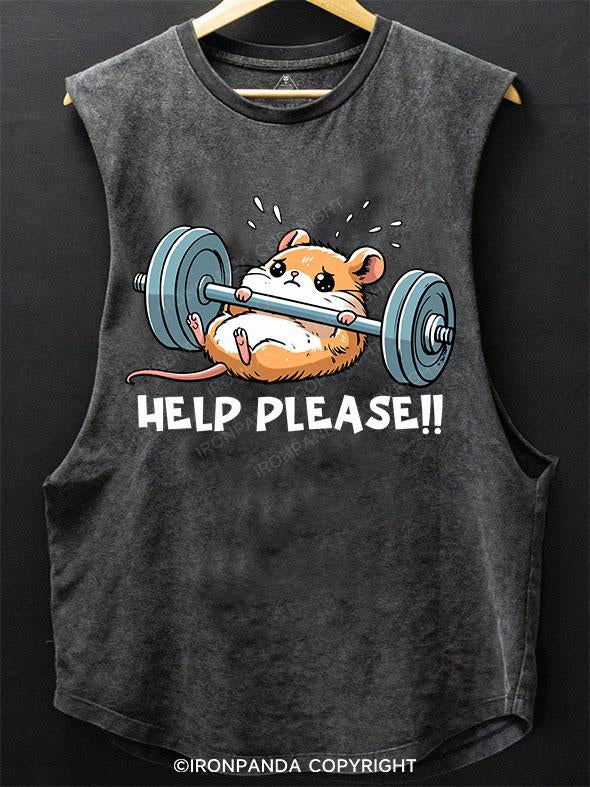 HELP PLEASE!! SCOOP BOTTOM COTTON TANK