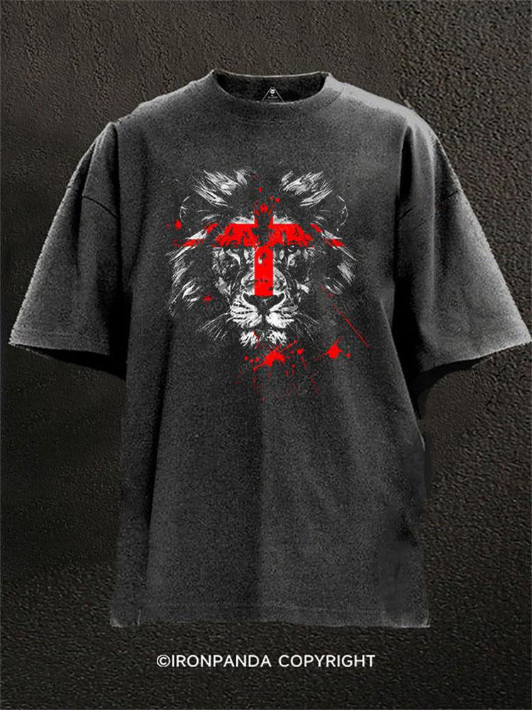 LION Washed Gym Shirt