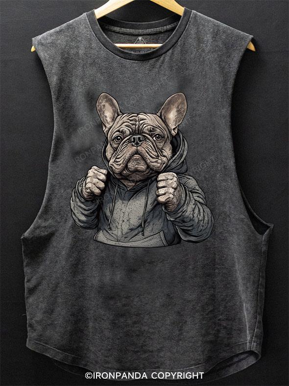 Boxing bulldog SCOOP BOTTOM COTTON TANK