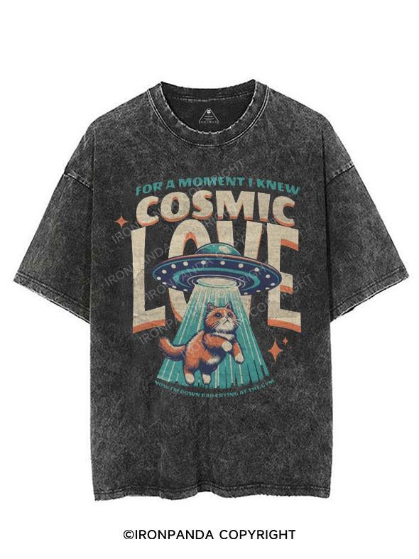 COSMIC LOVE FOR A MOMENT I KNEW VINTAGE GYM SHIRT