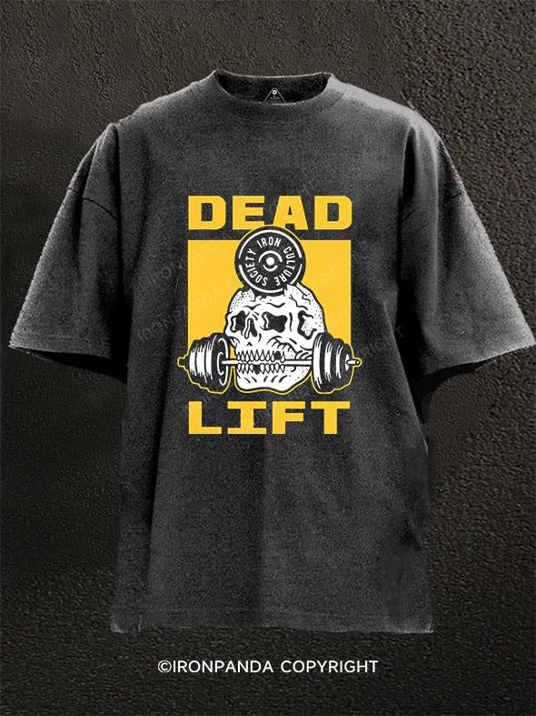 Deadlifts Washed Gym Shirt