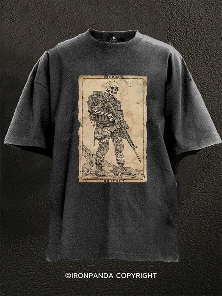 soldier Washed Gym Shirt