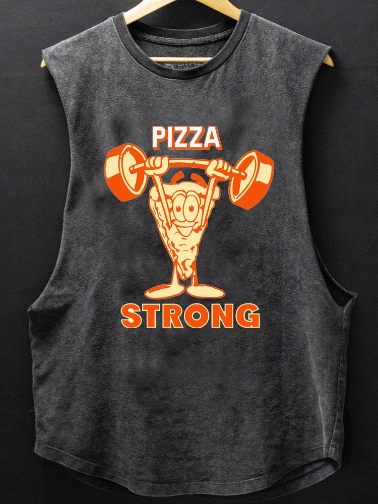 PIZZA STRONG BOTTOM COTTON TANK