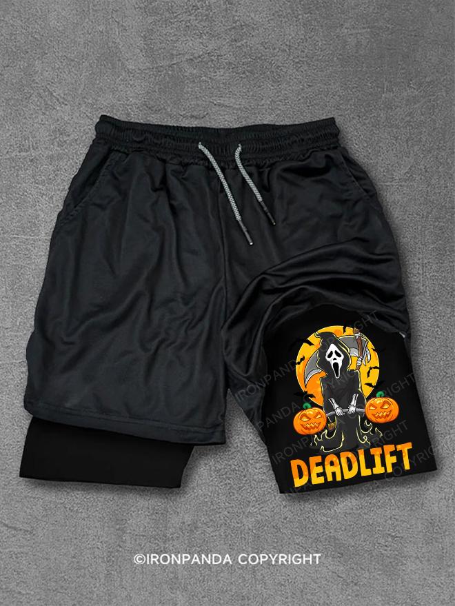 Deadlift Bodybuilder Scary Performance Training Shorts