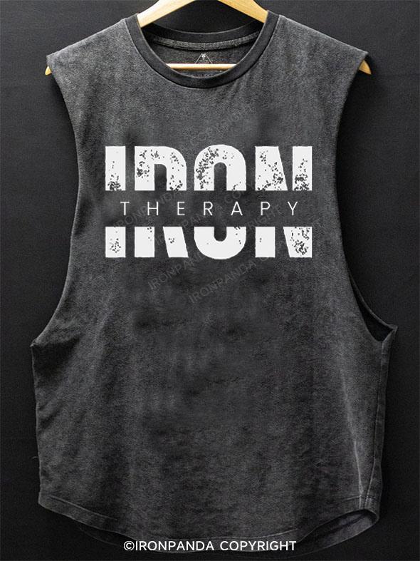 Iron Therapy SCOOP BOTTOM COTTON TANK