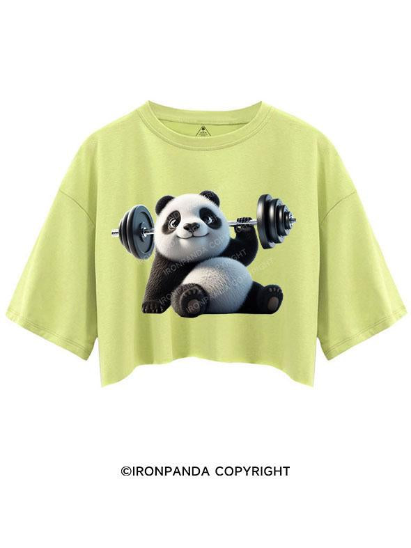 LIFTING PANDA CROP TOPS