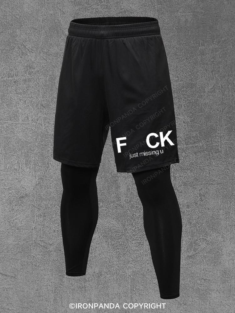 FCK just missing u Performance Training Pants