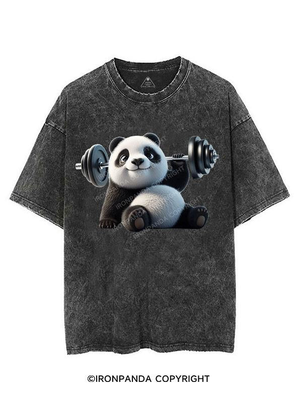 LIFTING PANDA VINTAGE GYM SHIRT