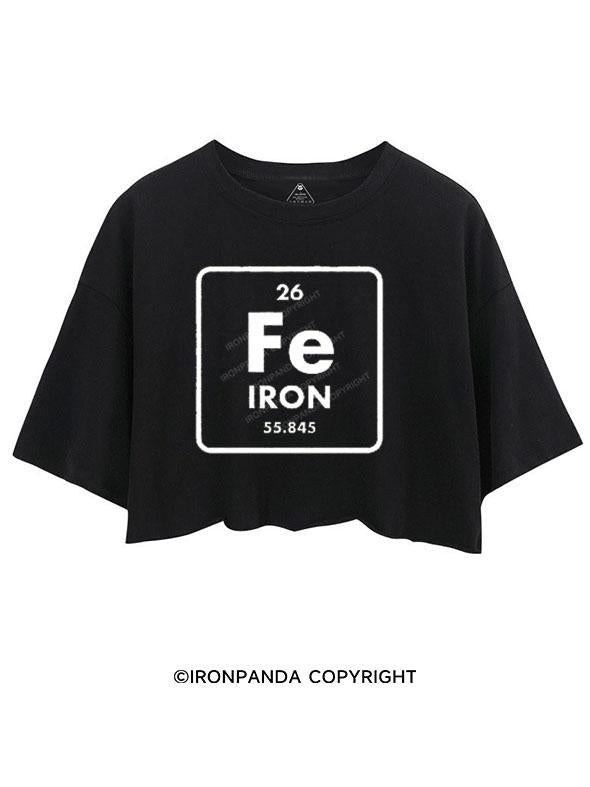 FE IRON CROP TOPS