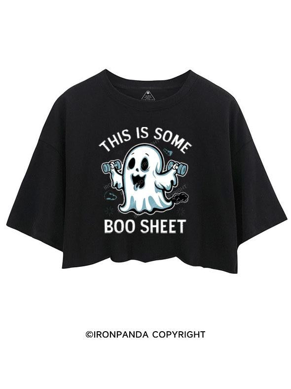 THIS IS SOME BOO SHEET CROP TOPS