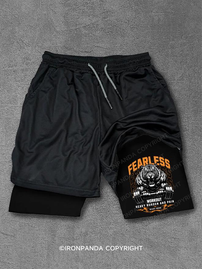 Tiger fearless workout Performance Training Shorts