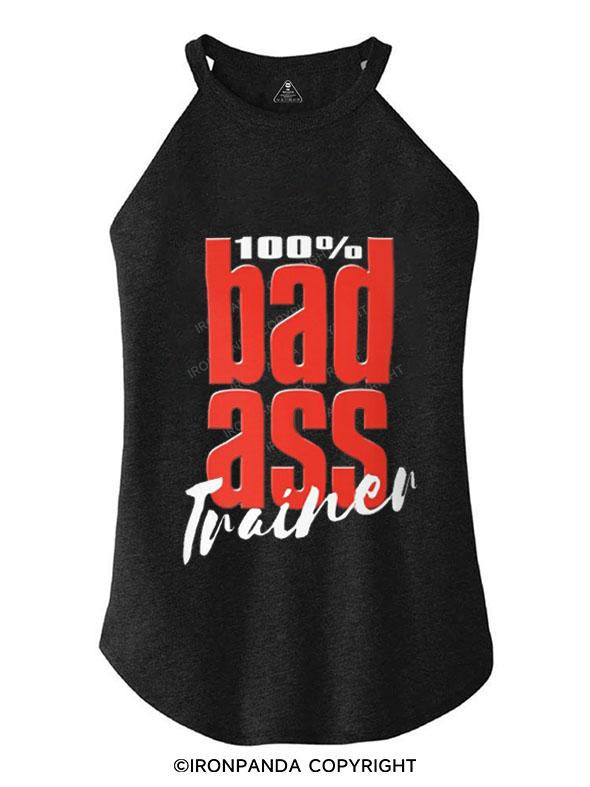 BADASS TRAINER TRI ROCKER COTTON TANK