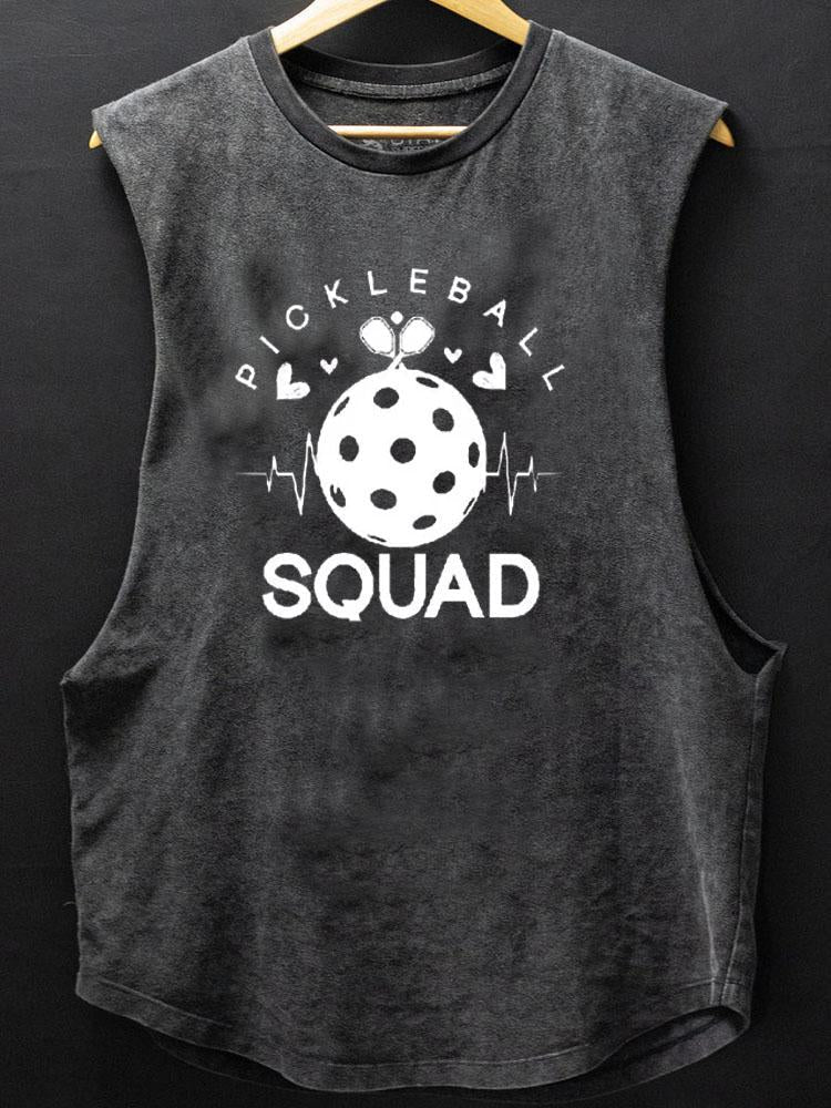 Pickleball Squad  Scoop Bottom Cotton Tank