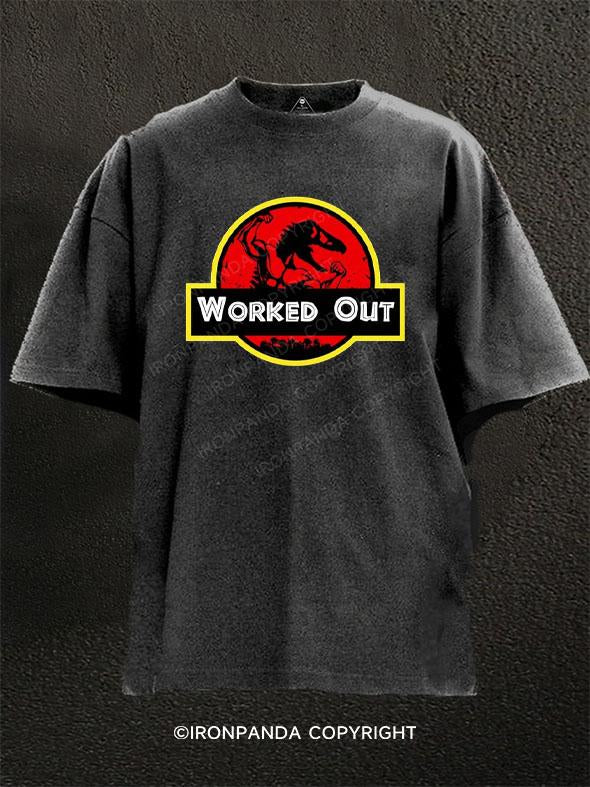 Worked Out Washed Gym Shirt