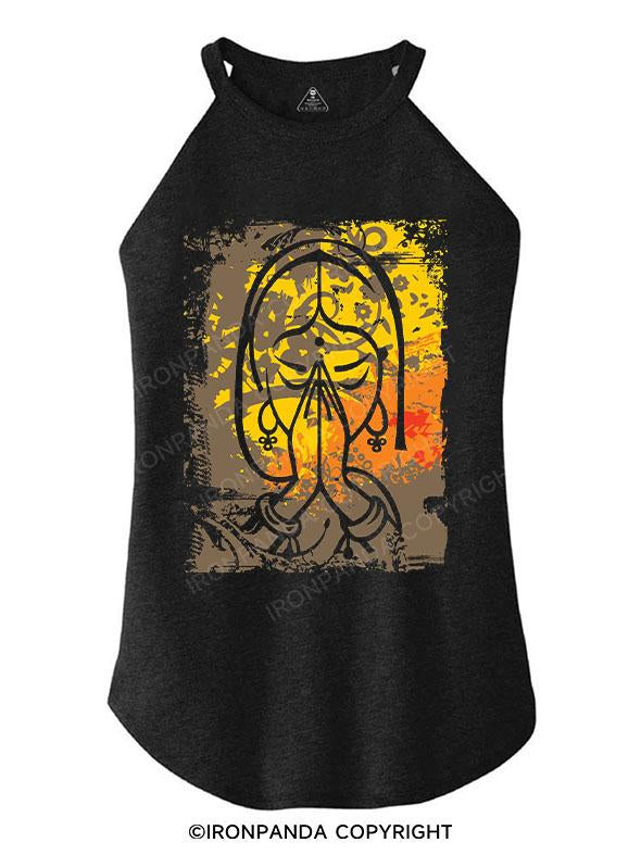 Namaste TRI ROCKER COTTON TANK