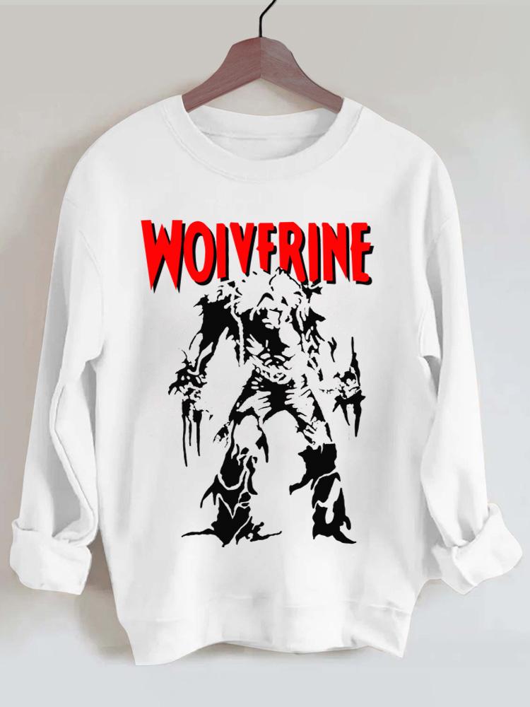 Wolf Vintage Gym Sweatshirt