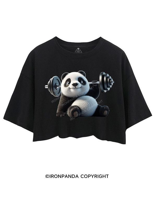 LIFTING PANDA CROP TOPS