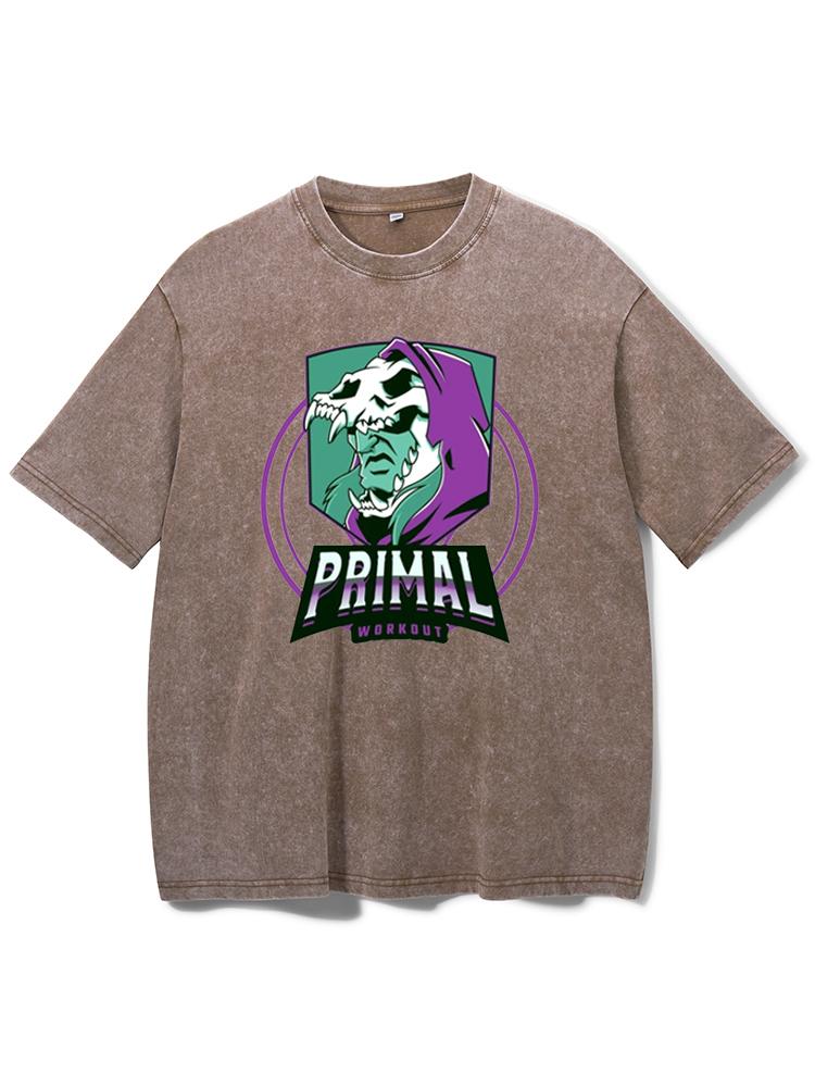 PRIMAL WORKOUT Washed Gym Shirt