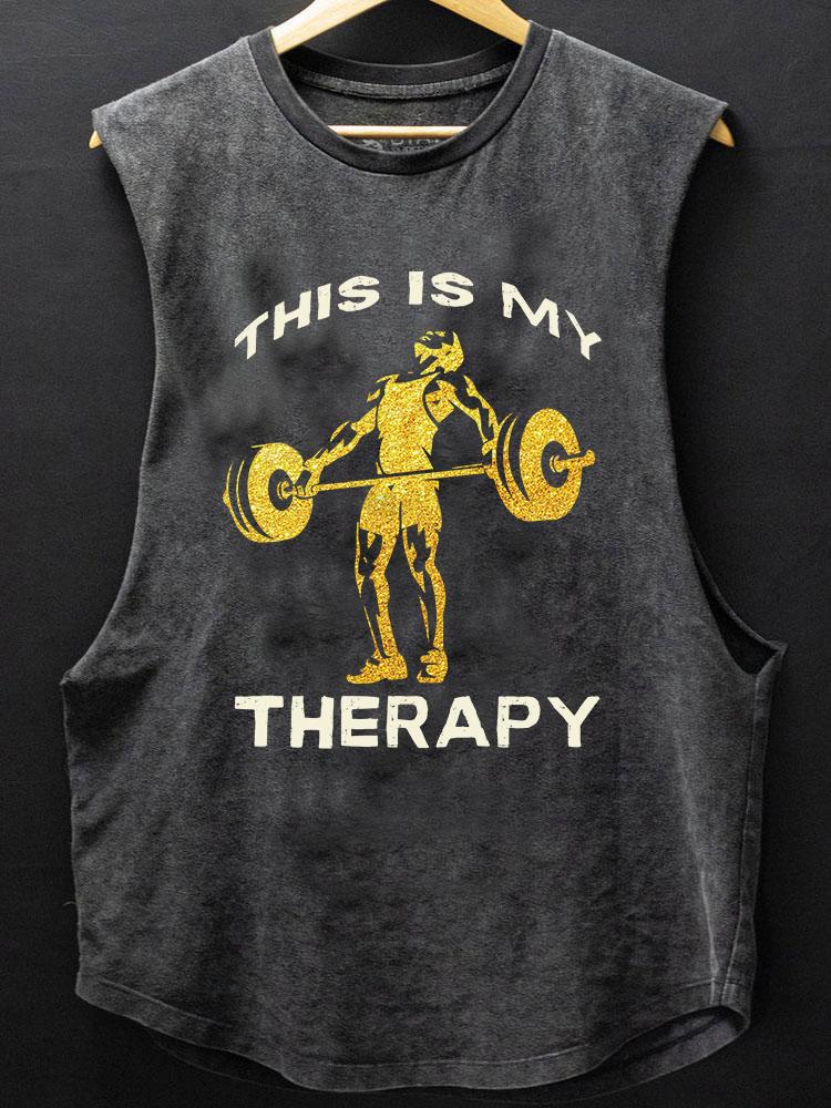 This Is My Therapy BOTTOM COTTON TANK