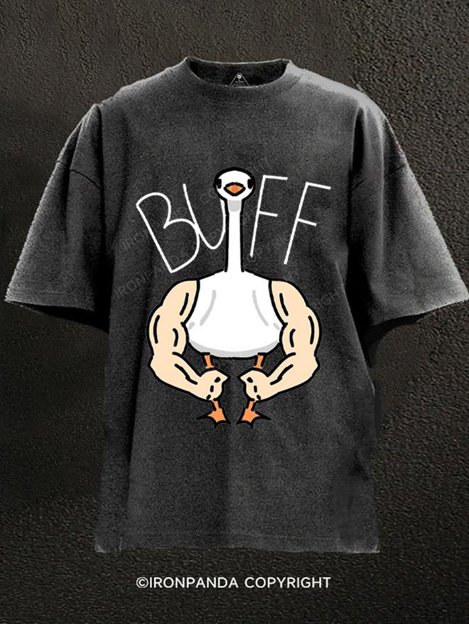 BUFF GOOSE Washed Gym Shirt