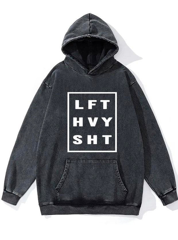 LFT HVY SHT WASHED GYM HOODIE