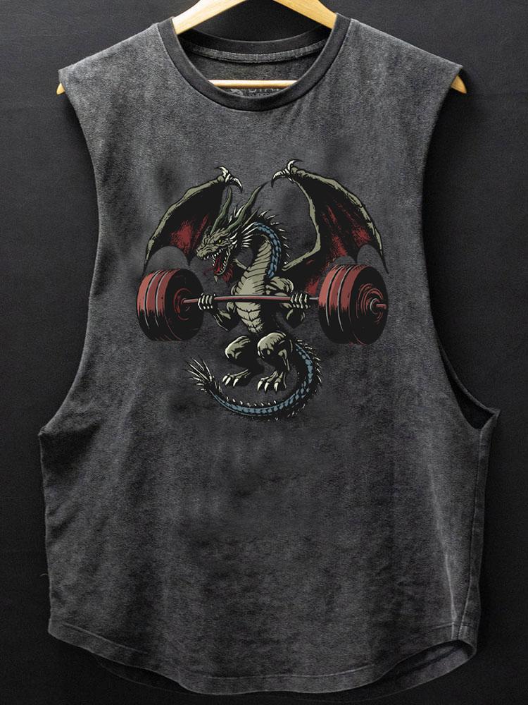 deadlift dragon SCOOP BOTTOM COTTON TANK