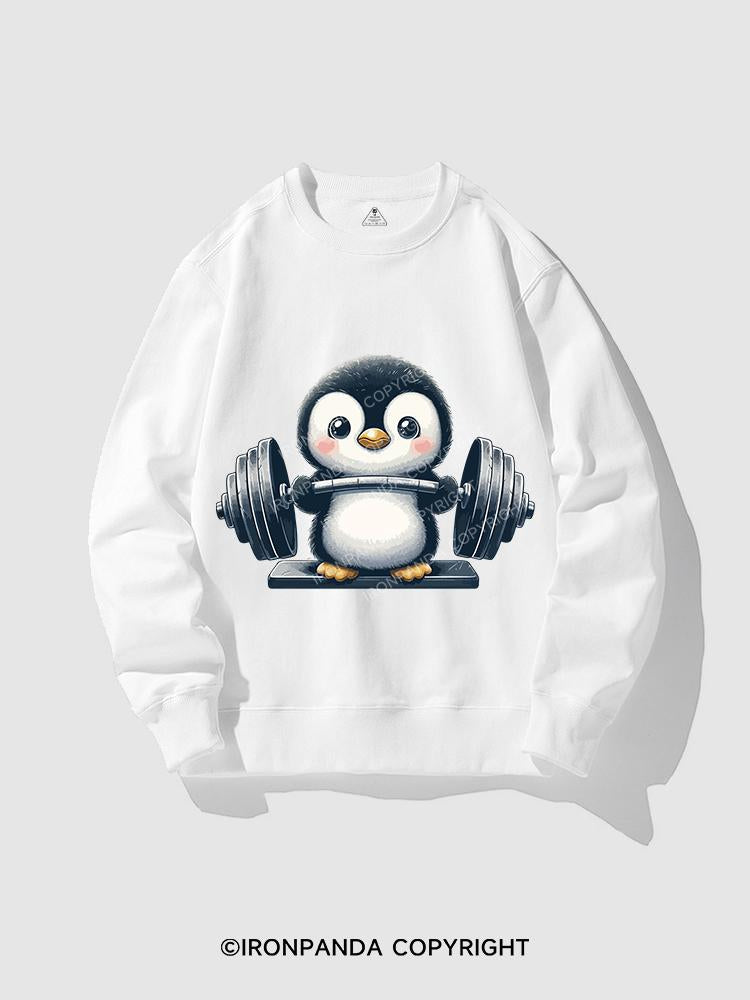 PENGUIN WEIGHTLIFTING CREWNECK Sweatshirt