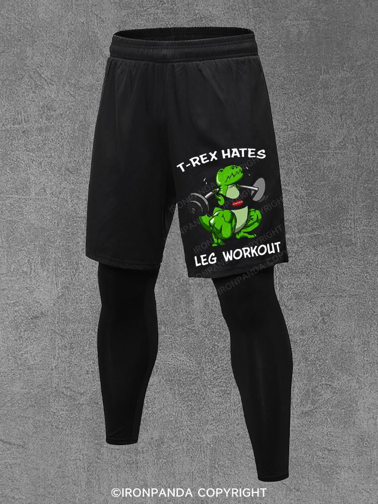 T-REX HATES LEG WORKOUT Performance Training Pants