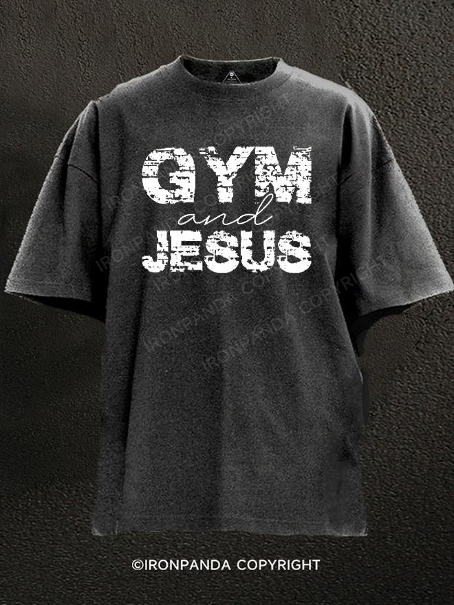 Gym and Jesus Washed Gym Shirt