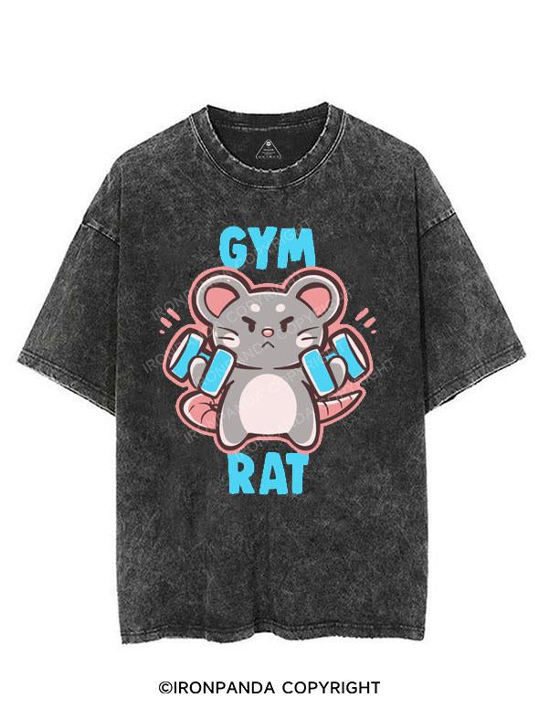 GYM RAT VINTAGE GYM SHIRT