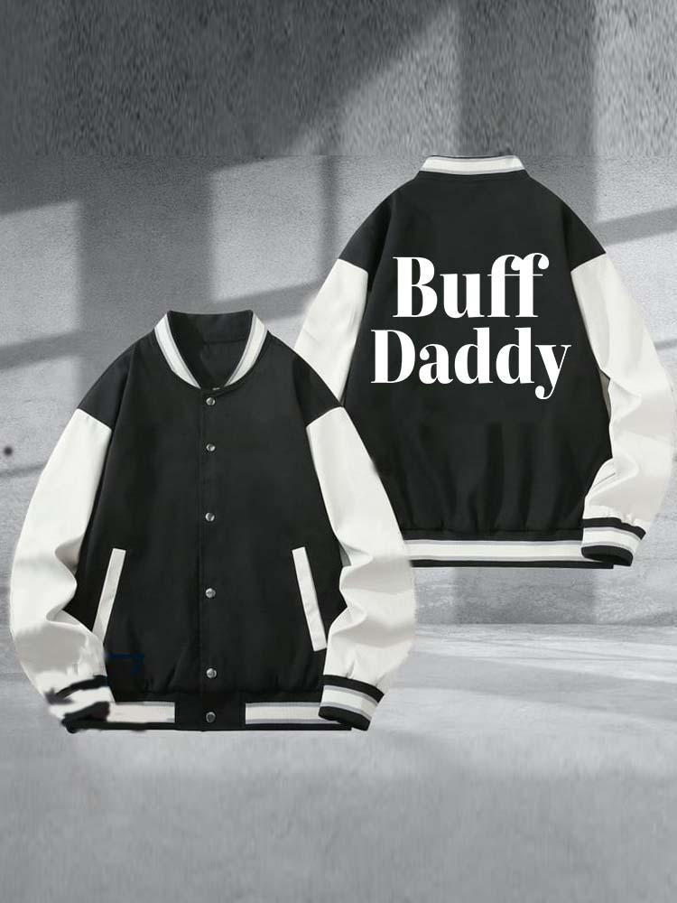 Buff Daddy Printed Baseball Jacket