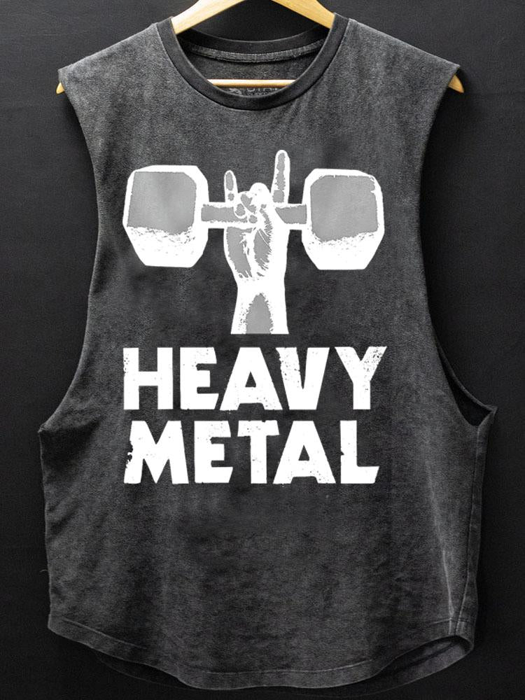 Heavy Metal Scoop Bottom Cotton Tank