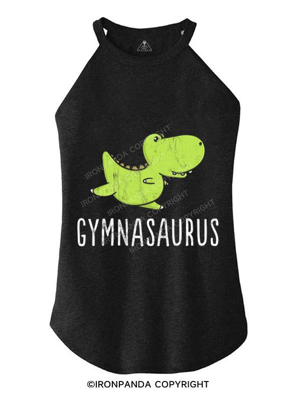 GYMNASAURUS TRI ROCKER COTTON TANK