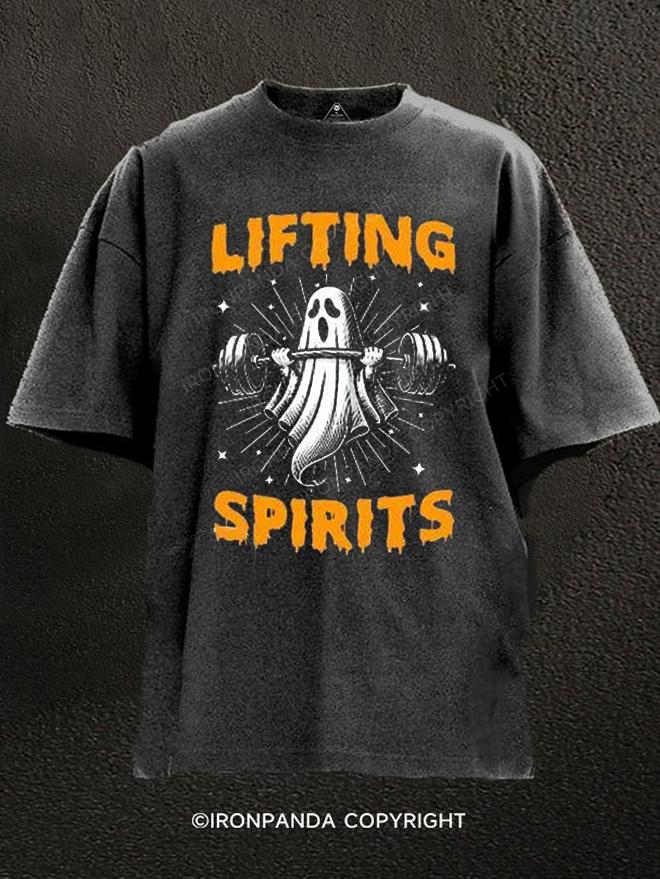 Lifting Spirits Washed Gym Shirt