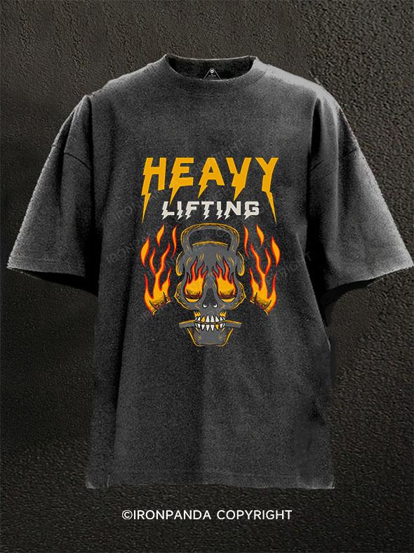 Heavy Lifting Washed Gym Shirt