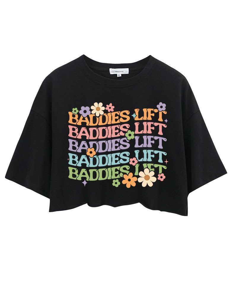 BADDIES LIFT CROP TOPS