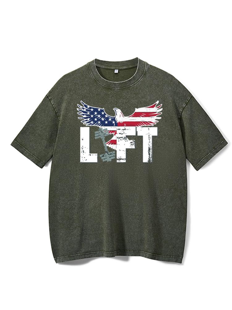 LIFT Washed Gym Shirt